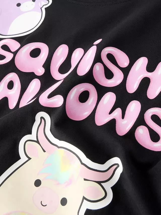 Детская футболка Squishmallows, черная NAME IT — фото 3