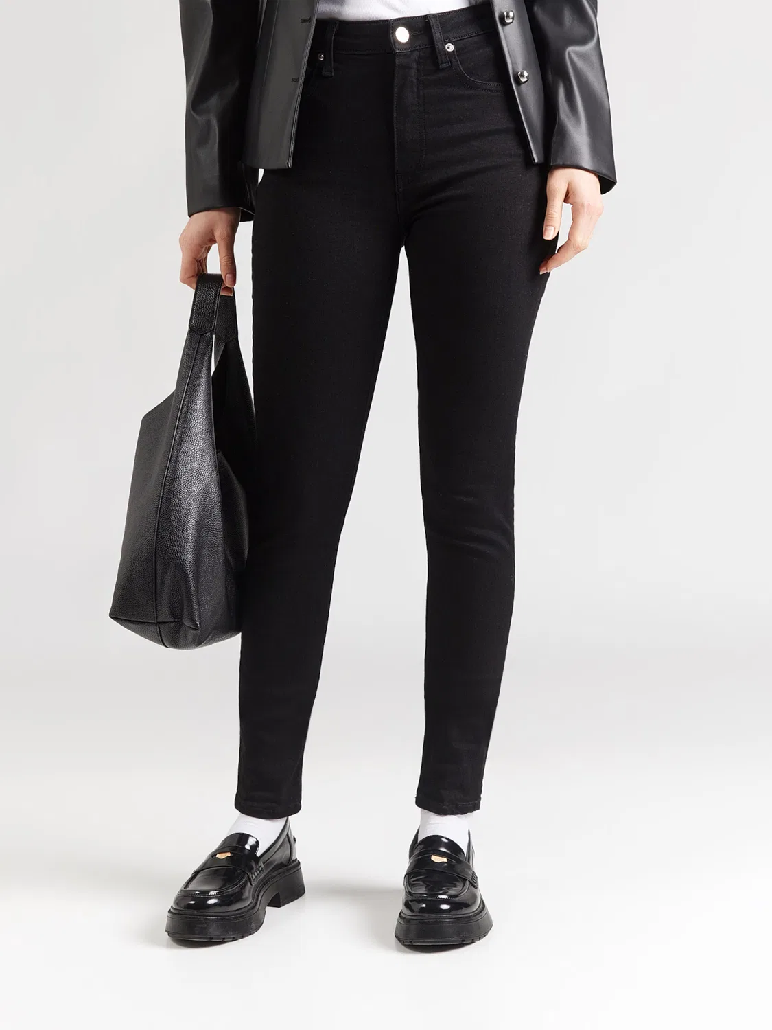 Узкие джинсы Tommy Hilfiger, Black Denim — фото 3