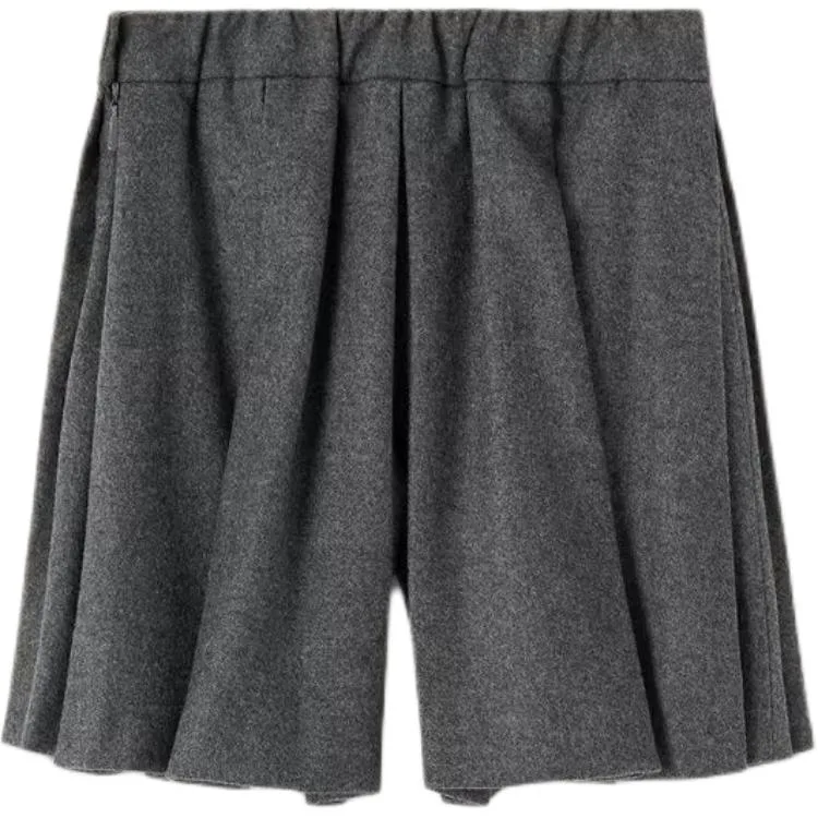 Юбка однотонная Regular Fit детская Loro Piana, Mist Valley Gray — фото 3