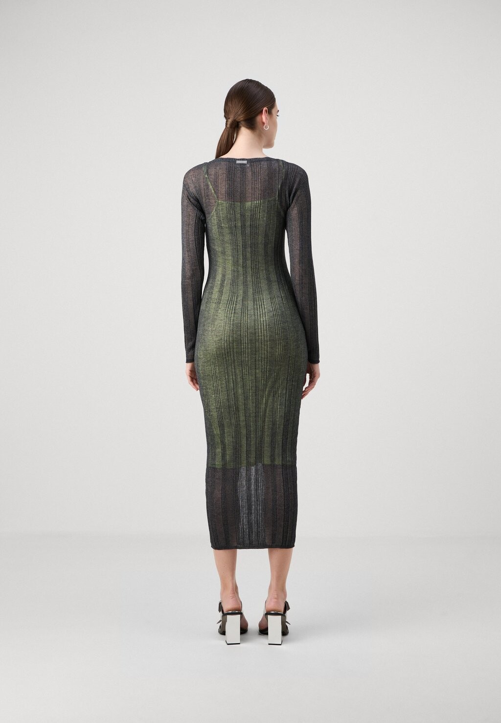 

Сарафан DRESS TWINSET, антрацит