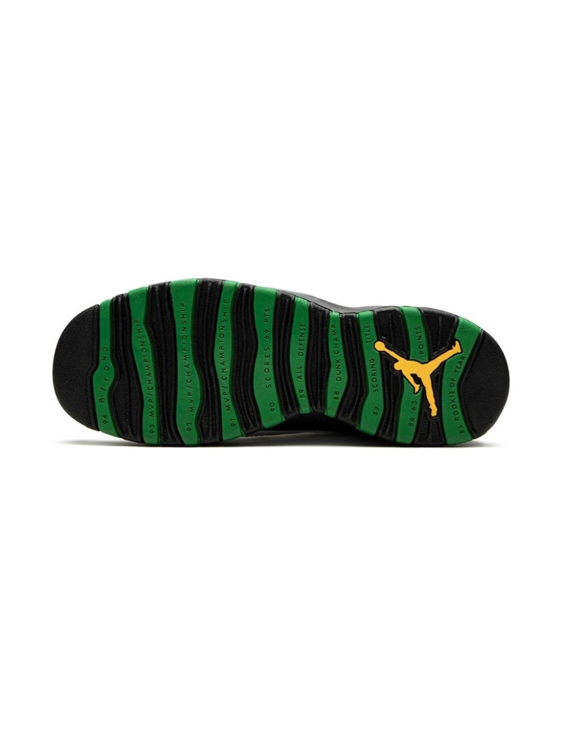 Jordan Kids кроссовки Air Jordan 10 Retro (GS), белый — фото 4