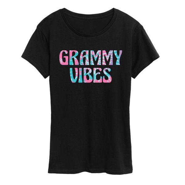 

Женская футболка с принтом Grammy vibes Licensed Character, черный