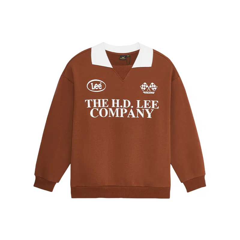 Толстовка для младших школьников Lapel Moderate LEE KIDS, Milk Coffee