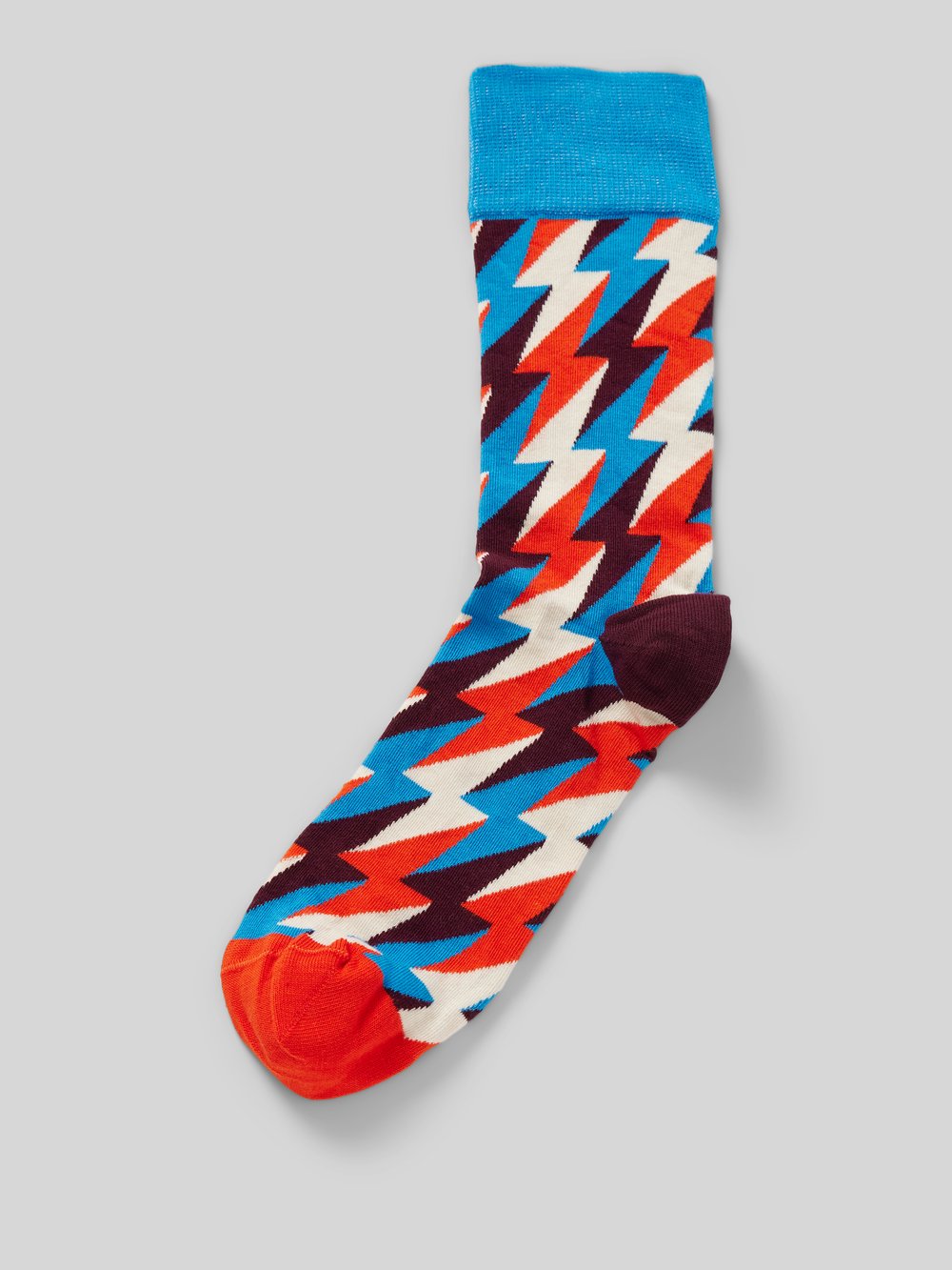 

Носки с узорчатой ​​вышивкой модель «Огненный шар и свет» DillySocks, кремовый