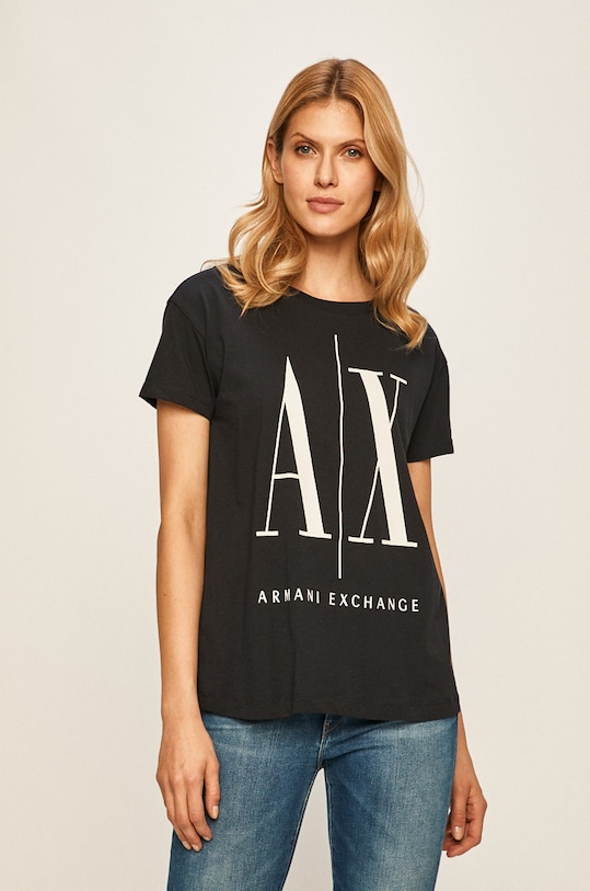 

Футболка Armani Exchange, темно-синий