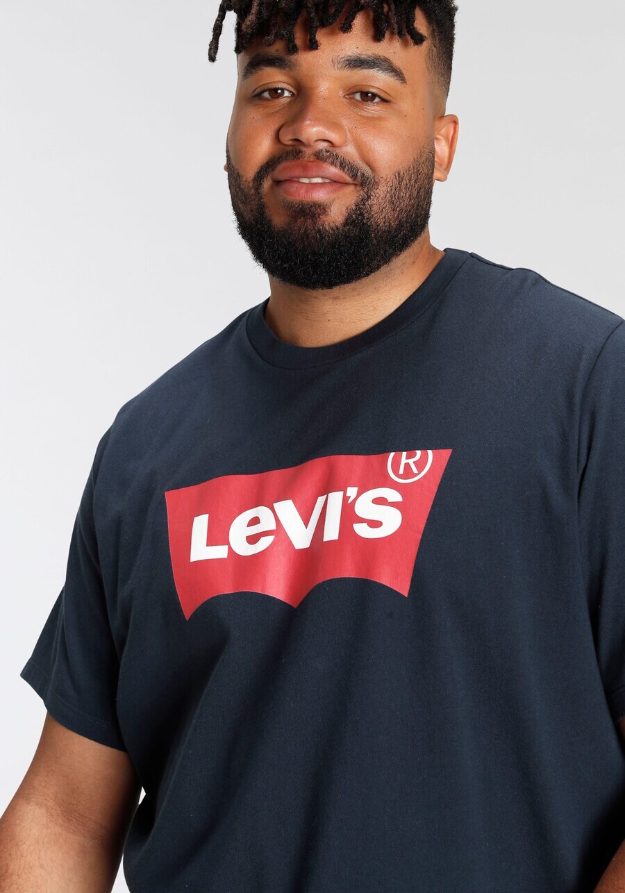 Классическая футболка Levi's Big & Tall Shirt Graphic Tee, синий/темно-синий — фото 3