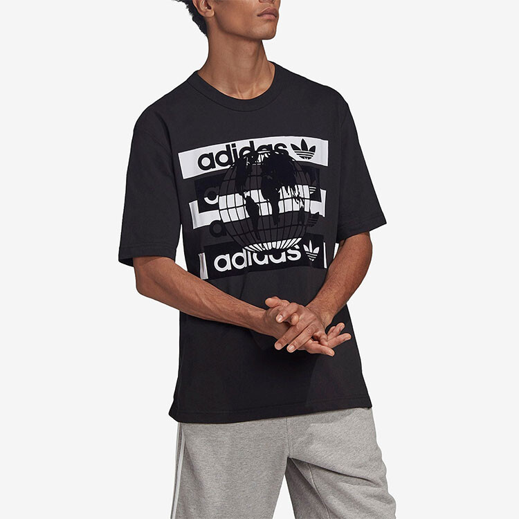 Футболка RYV MESSAGE для мужчин Adidas Originals — фото 4