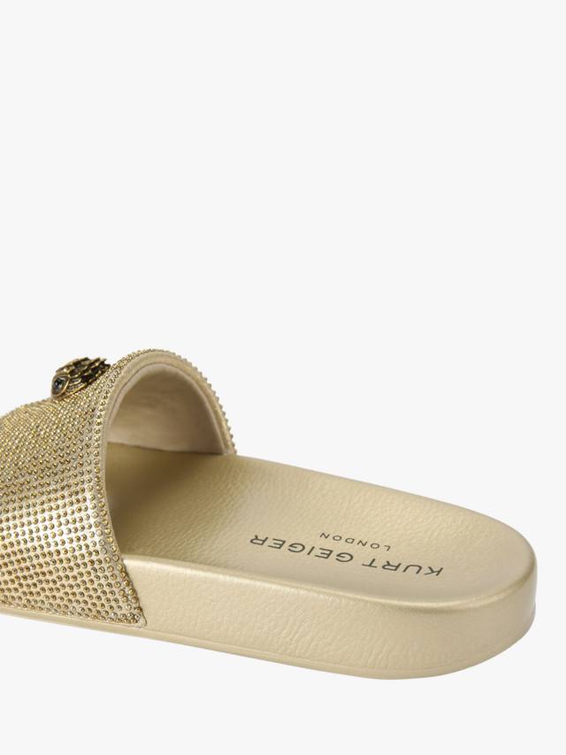Сандалии Meena Eagle Slider Kurt Geiger London, Gold — фото 4