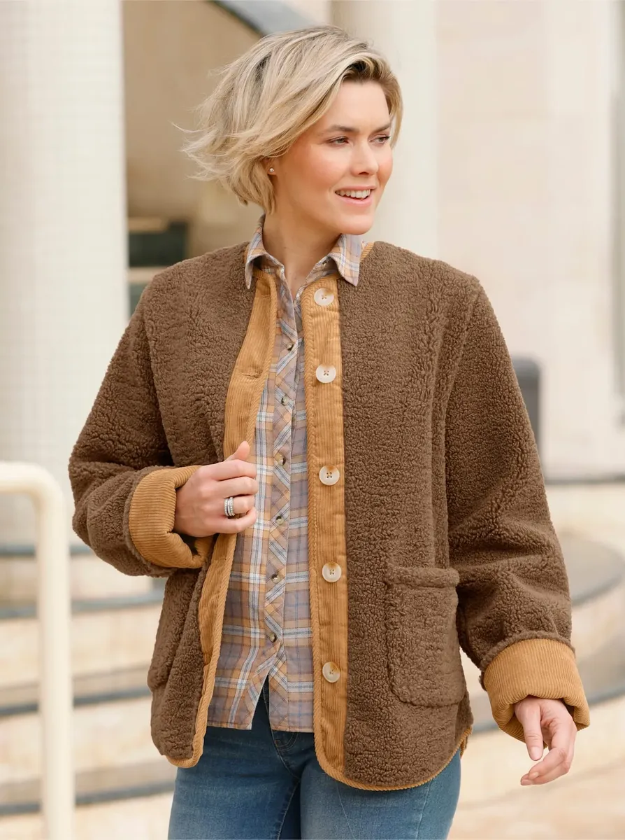 

Повседневно выглядит традиционная куртка, без капюшона Casual Looks, цвет Braun-Camel