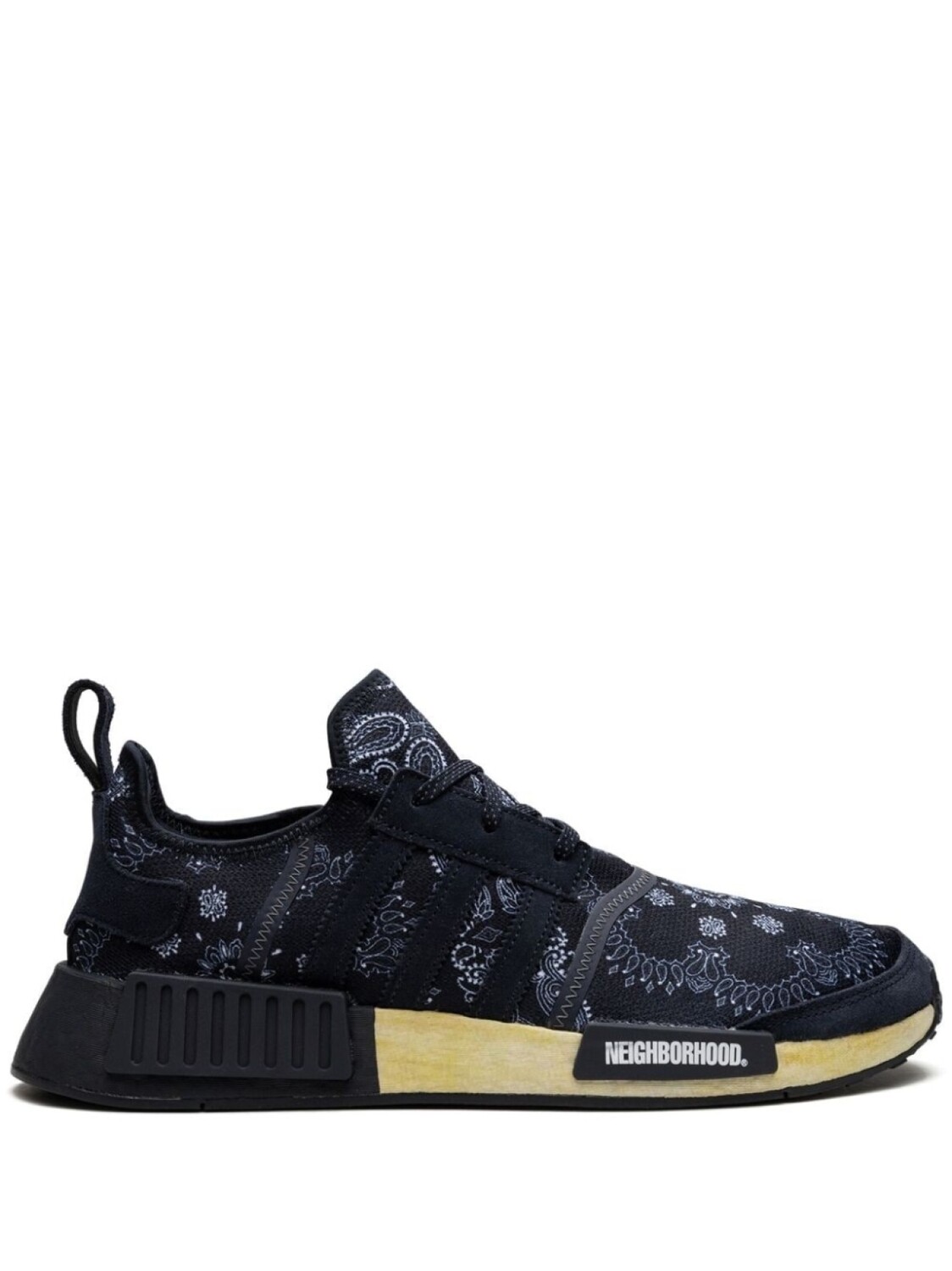 

Кроссовки Adidas х Neighborhood NMD_R1 Paisley, черный