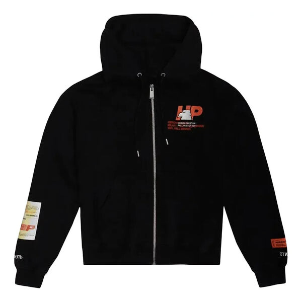 

Куртка zip heron gum jacket 'black' Heron Preston, черный