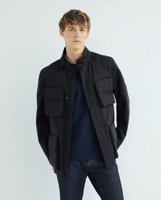 

Мужская куртка сафари три четверти Belstaff, черный