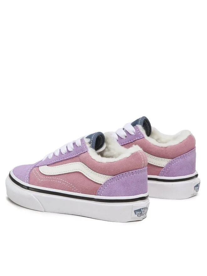 Vans Кроссовки из ткани Old Skool VN000W9TD1Q1 фиолетовые — фото 3