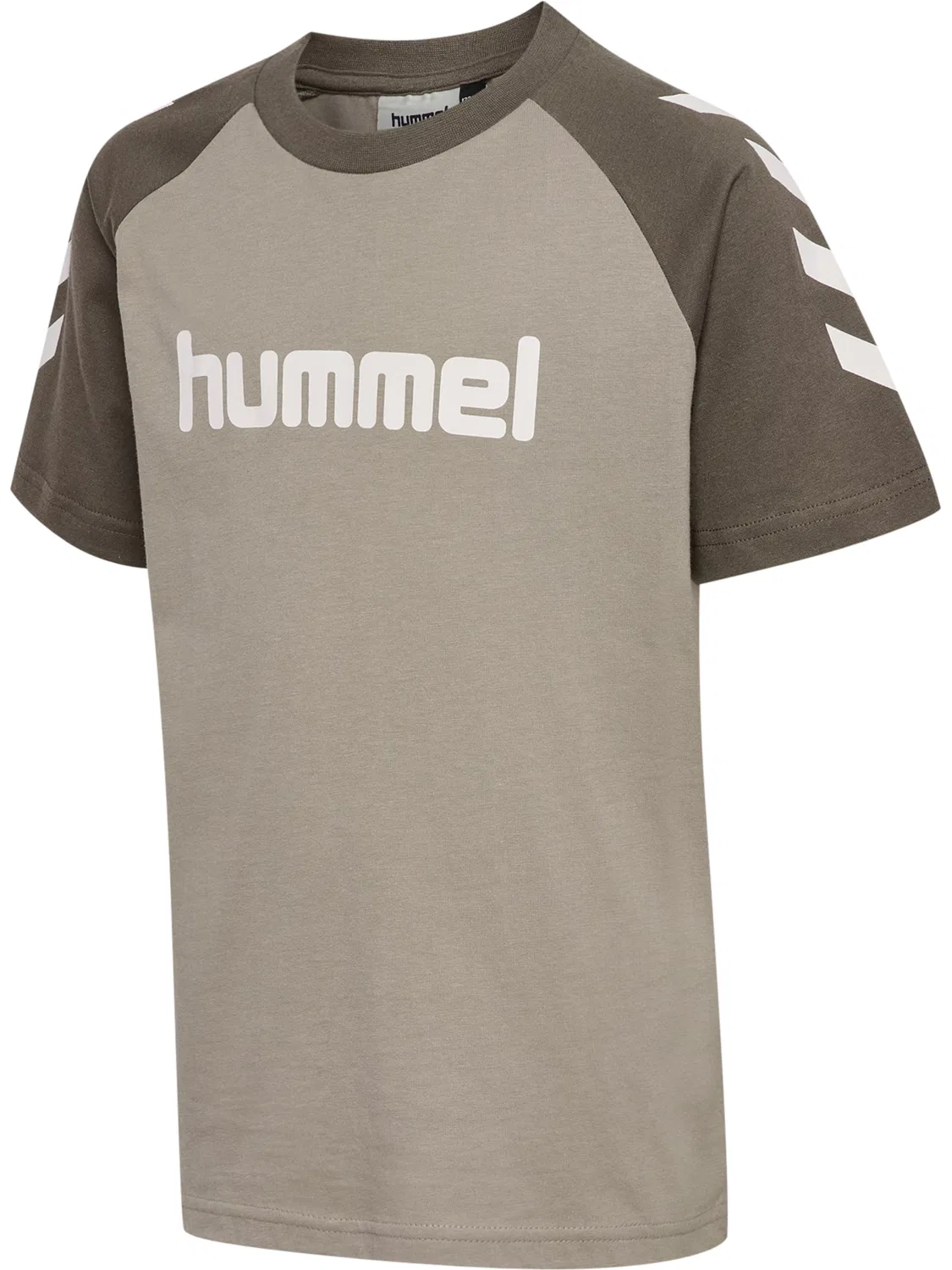 Рубашка Hummel Performance светло-коричневого цвета — фото 3