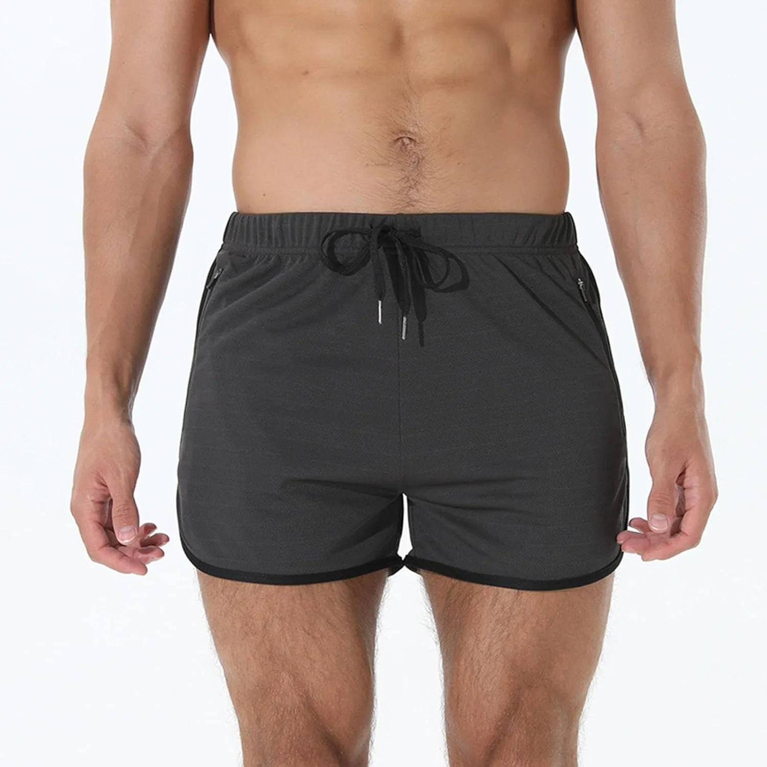 Спортивные шорты Mens Color Block Athletic Shorts, серый — фото 4
