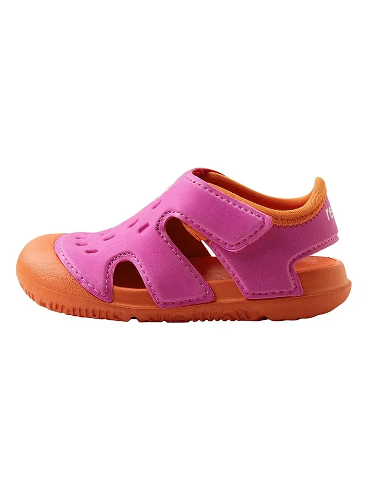 Сандалии с липучкой Reima Pink/Orange