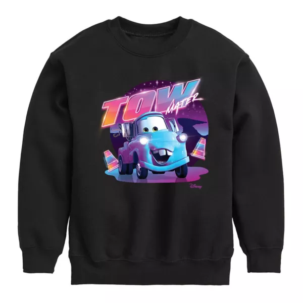 

Толстовка с рисунком из флиса для мальчиков S cars 8-20 лет Disney / Pixar, черный