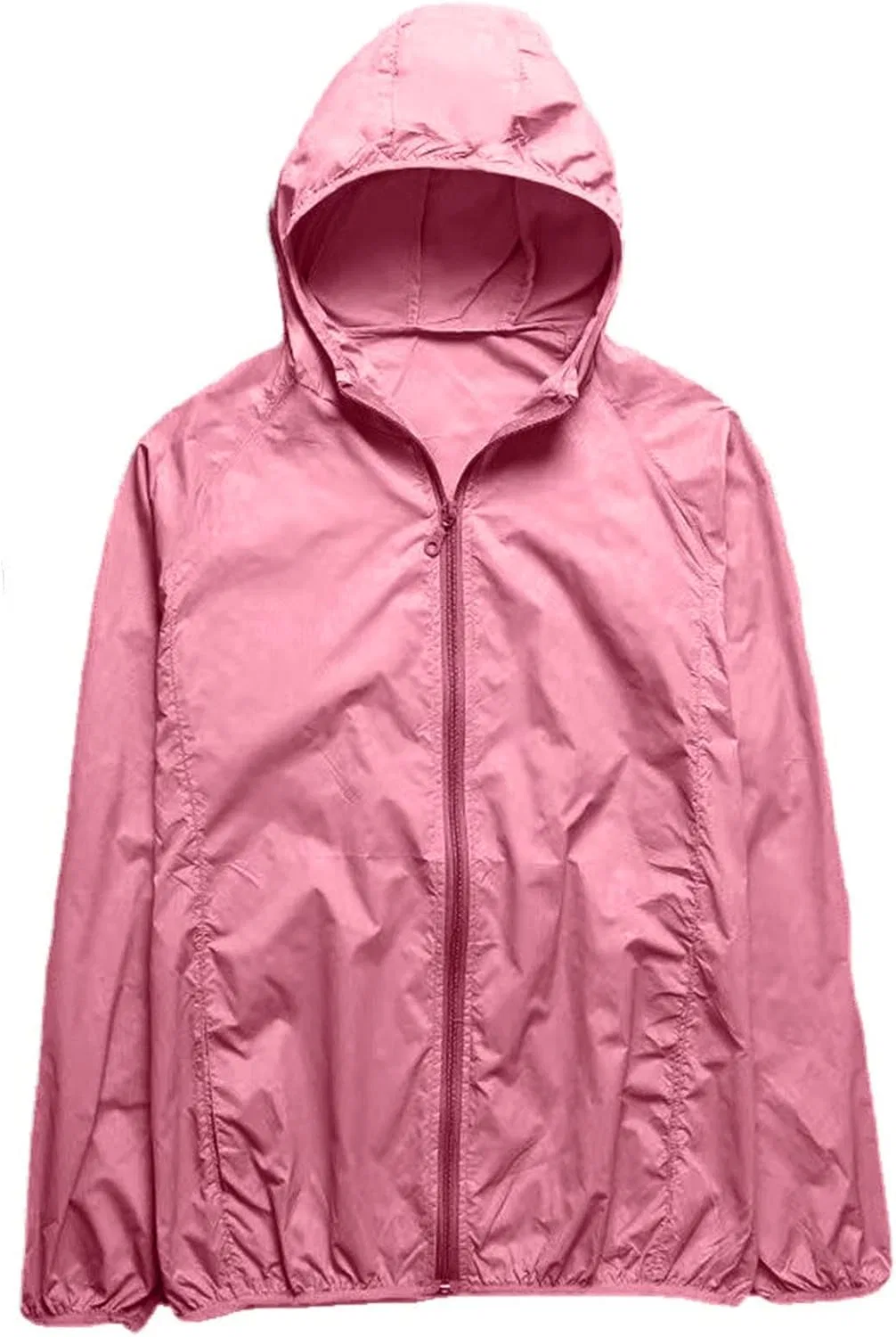 Мужская куртка с капюшоном UPF 50+, UV-защита, быстросохнущая, Pink — фото 4
