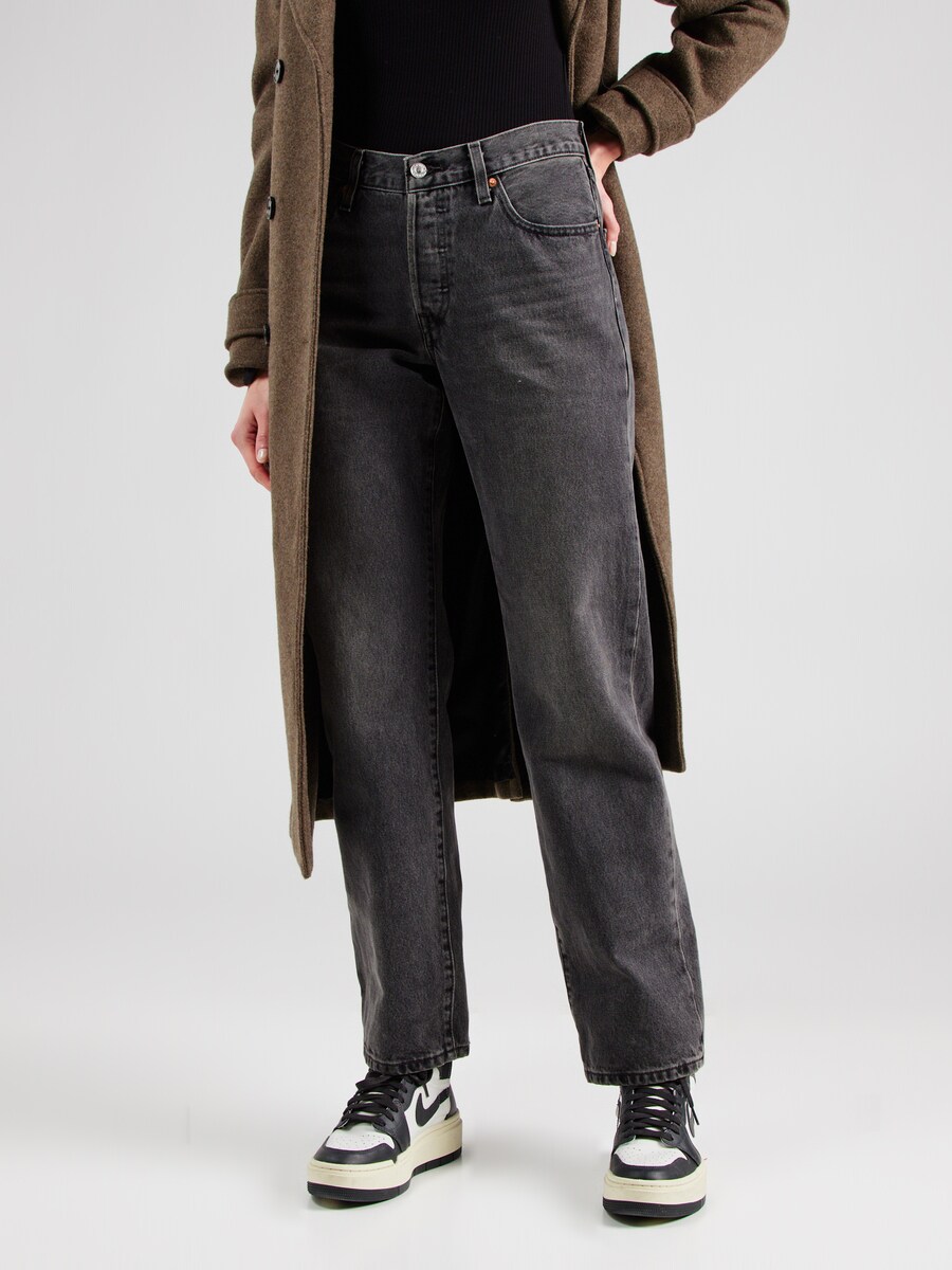 Джинсы свободного кроя LEVI'S  501 90S, черный деним — фото 2