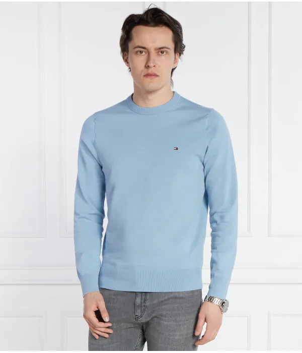 Свитер 1985 года Slim fit Tommy Hilfiger, синий — фото 3