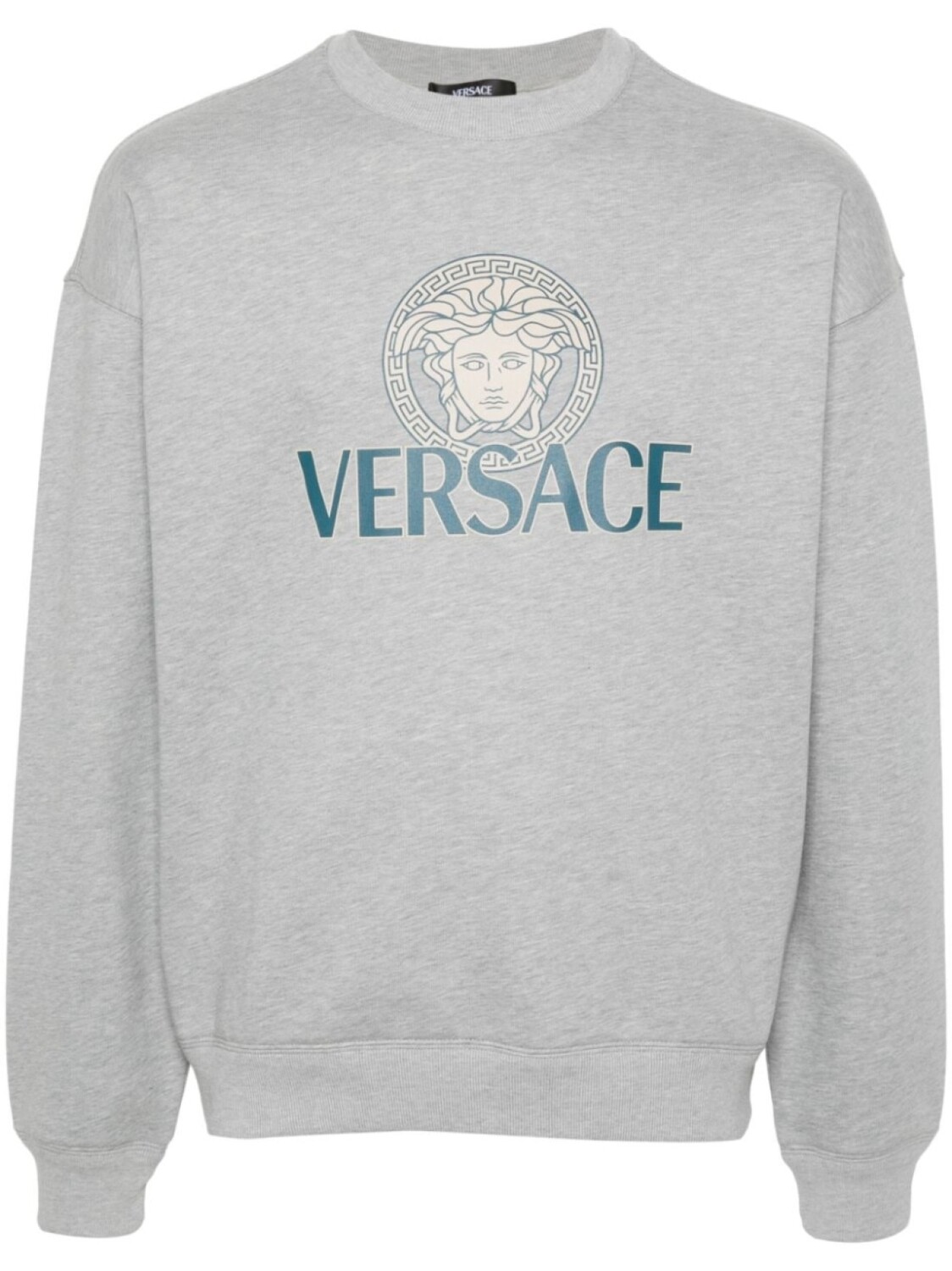 

Versace футболка с принтом Medusa Head, серый