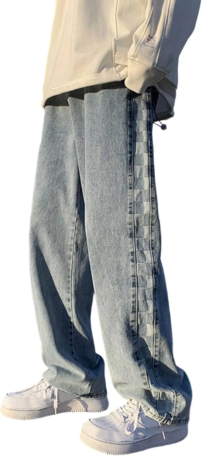 Джинсы свободные Y2K Light Blue