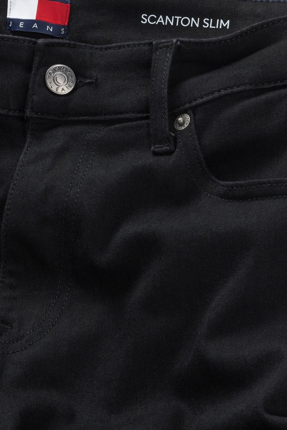 Узкие джинсы Scanton Tommy Hilfiger, черный — фото 3