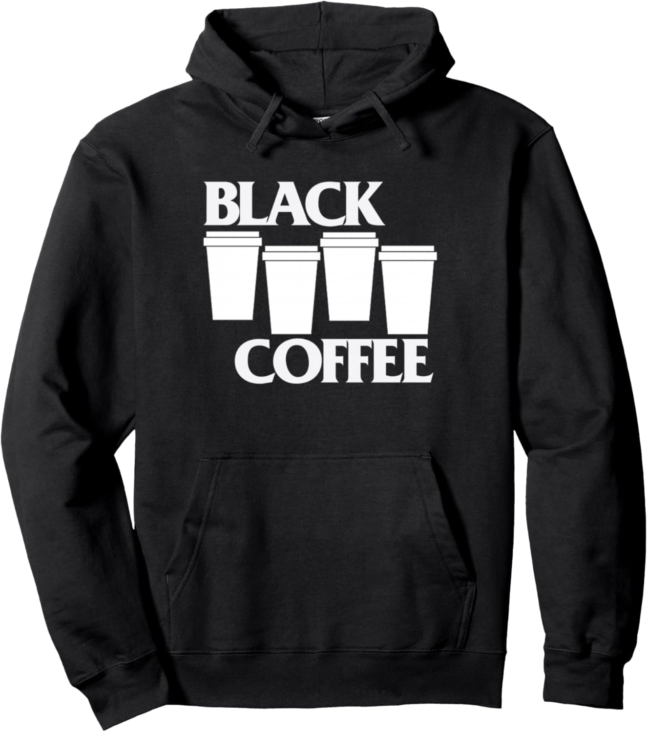 

Черная худи в стиле панк с надписью «Black Coffee» Bizarre Tee'S, Черный, Черная худи в стиле панк с надписью «Black Coffee» Bizarre Tee'S