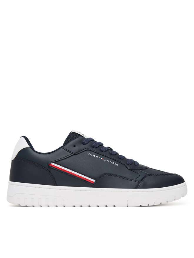 

Кроссовки Th Basket Core Stripes FM0FM05631 Tommy Hilfiger, синий