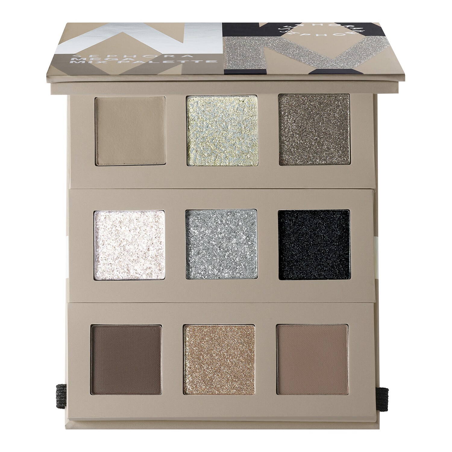 

Тени для век MEGA MIX: Mega-Lidschattenpalette Sephora Collection, Fearless Cool Nude (7,02 g)