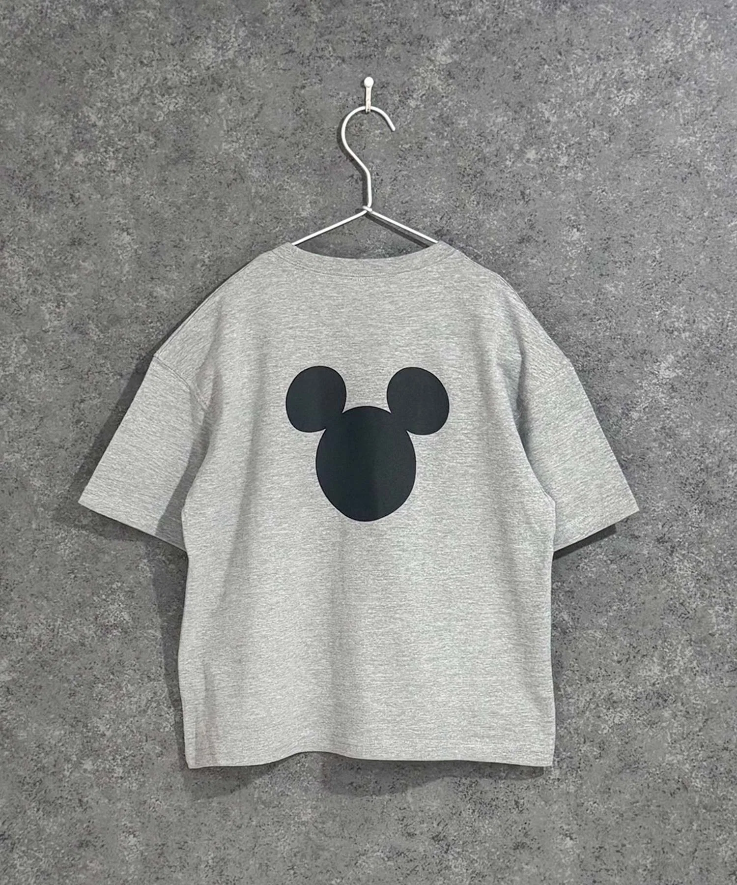 Детская футболка Mickey Mouse оверсайз Disney серая — фото 4