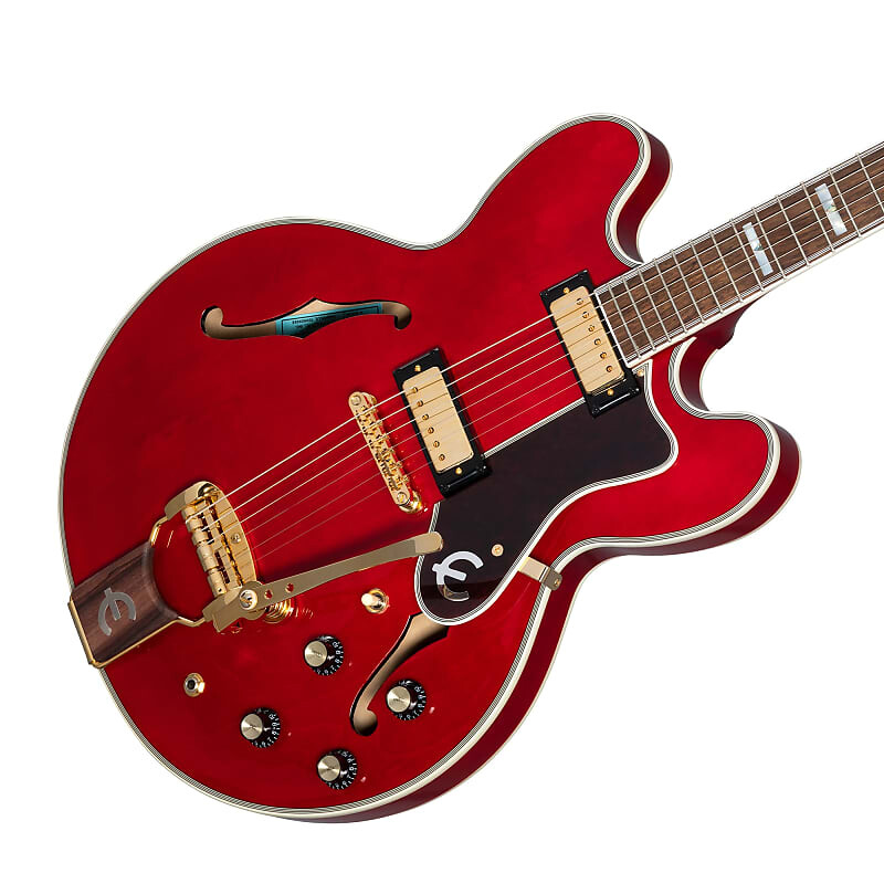 

Электрогитара 2023 Epiphone 150th Anniversary Sheraton Semi-Hollow Electric Guitar Cherry