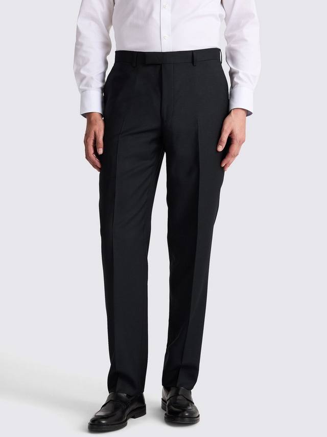 

Классические шерстяные брюки Tailored Fit Moss, Black
