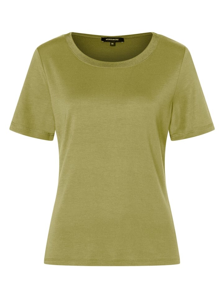 

Футболка More & More Kurzarmshirt, зеленый