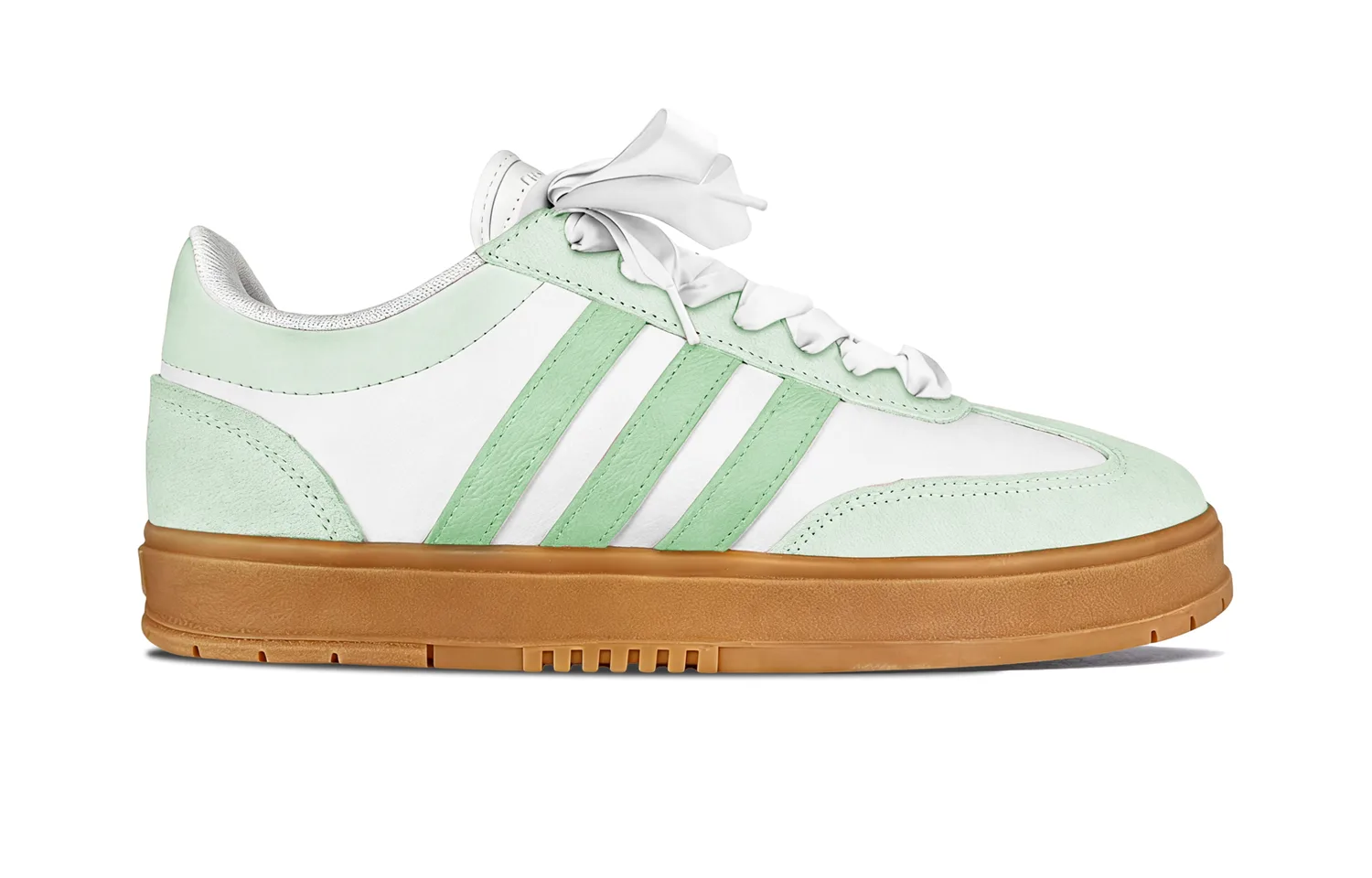 GRADAS Low top Skateboard Shoes Unisex Adidas, светло-зеленый — фото 3
