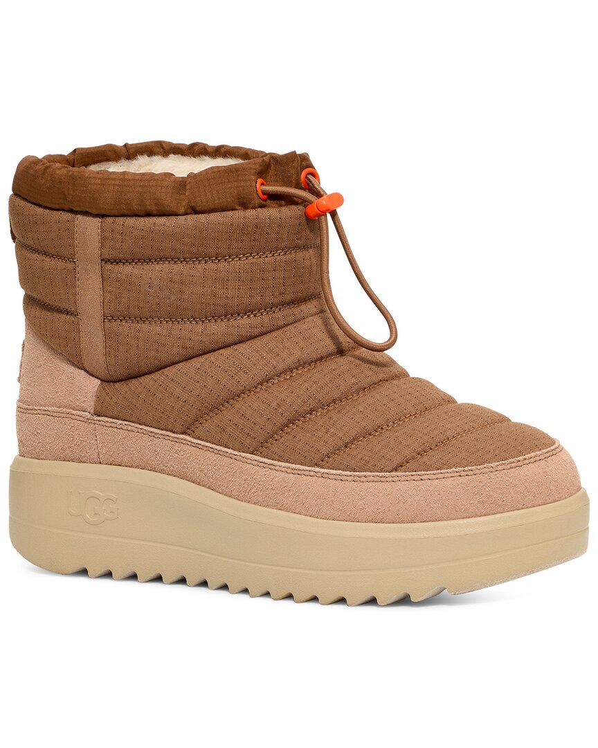 

Кожаные ботинки UGG Maxxer Mini, цвет chestnut