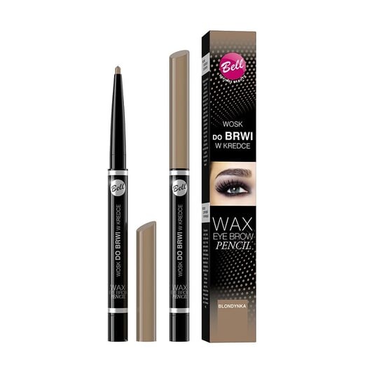 

Воск для бровей в карандаше для блондинок Bell, Wax Eyebrow Pencil