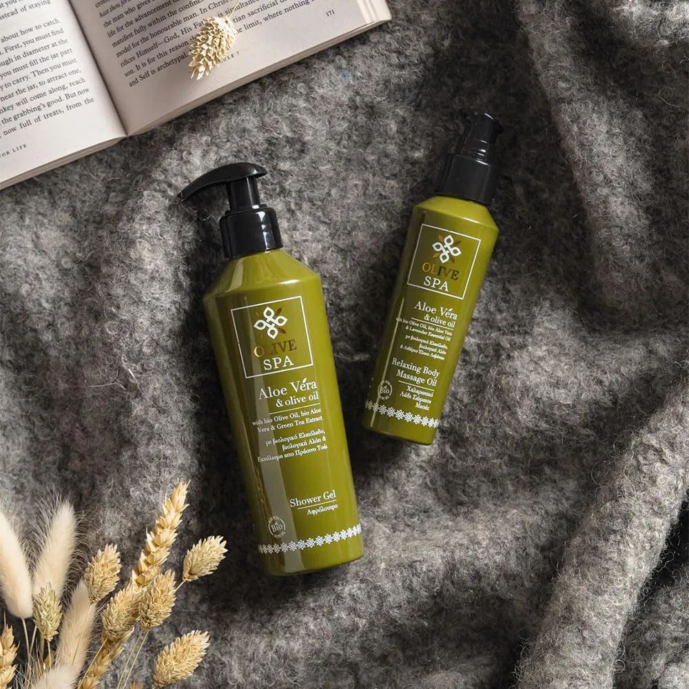 Гель для душа с алоэ вера Olive Spa — фото 4
