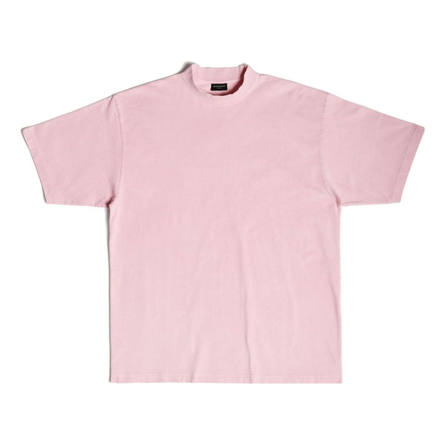 

Футболка Balenciaga BB Paris Strass T-shirt Medium Fit 'Pink', розовый