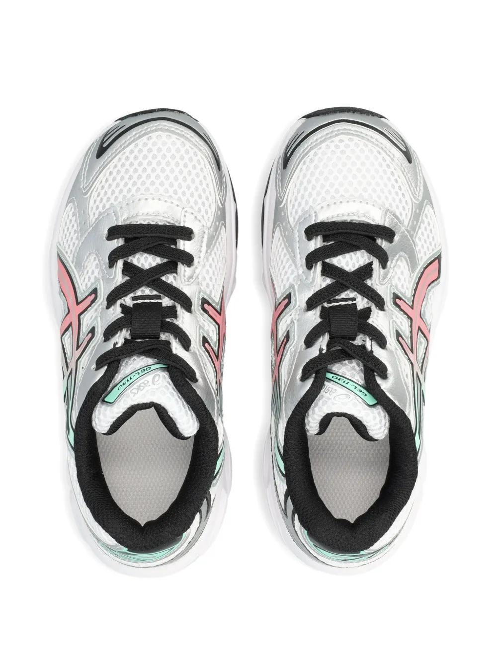 Кроссовки GEL-1130 PS с логотипом Asics Kids, белый — фото 4