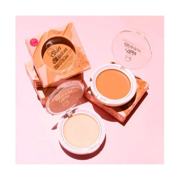 Крем для лица J.Cat — Skin Bloom Cream To Powder Compact, Fawn — фото 4