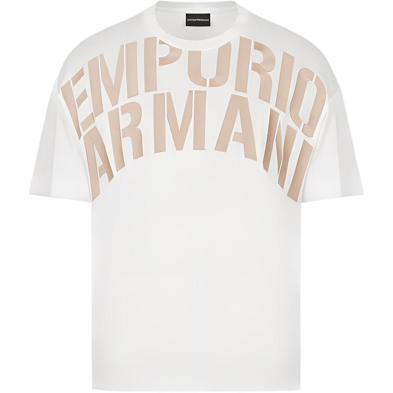

Футболка мужская белая EMPORIO ARMANI SS23