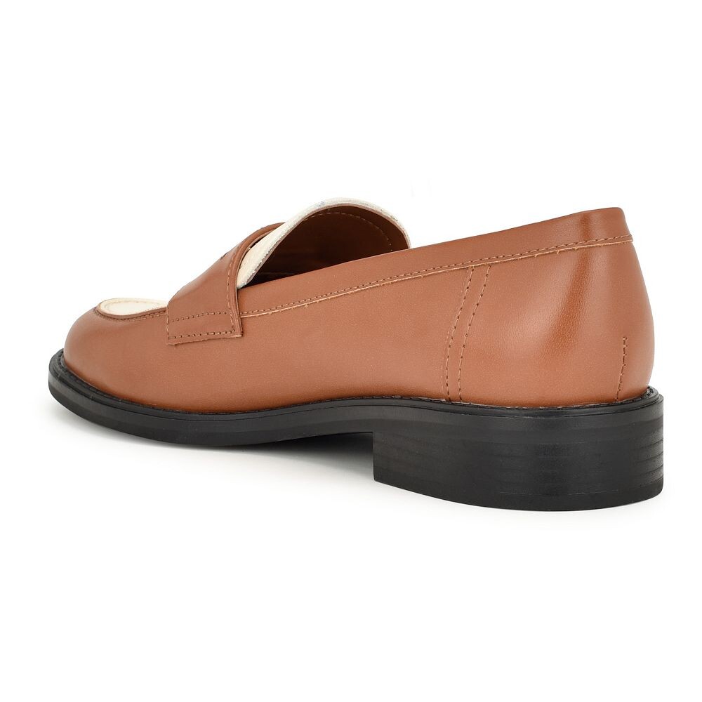 Женские лоферы Nine West Seeme, цвет White Patent