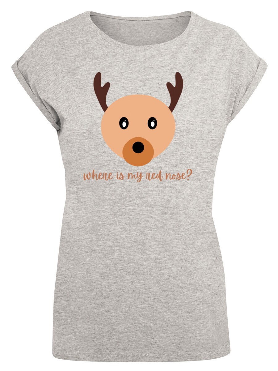 

Рубашка F4NT4STIC Red Nose, серый