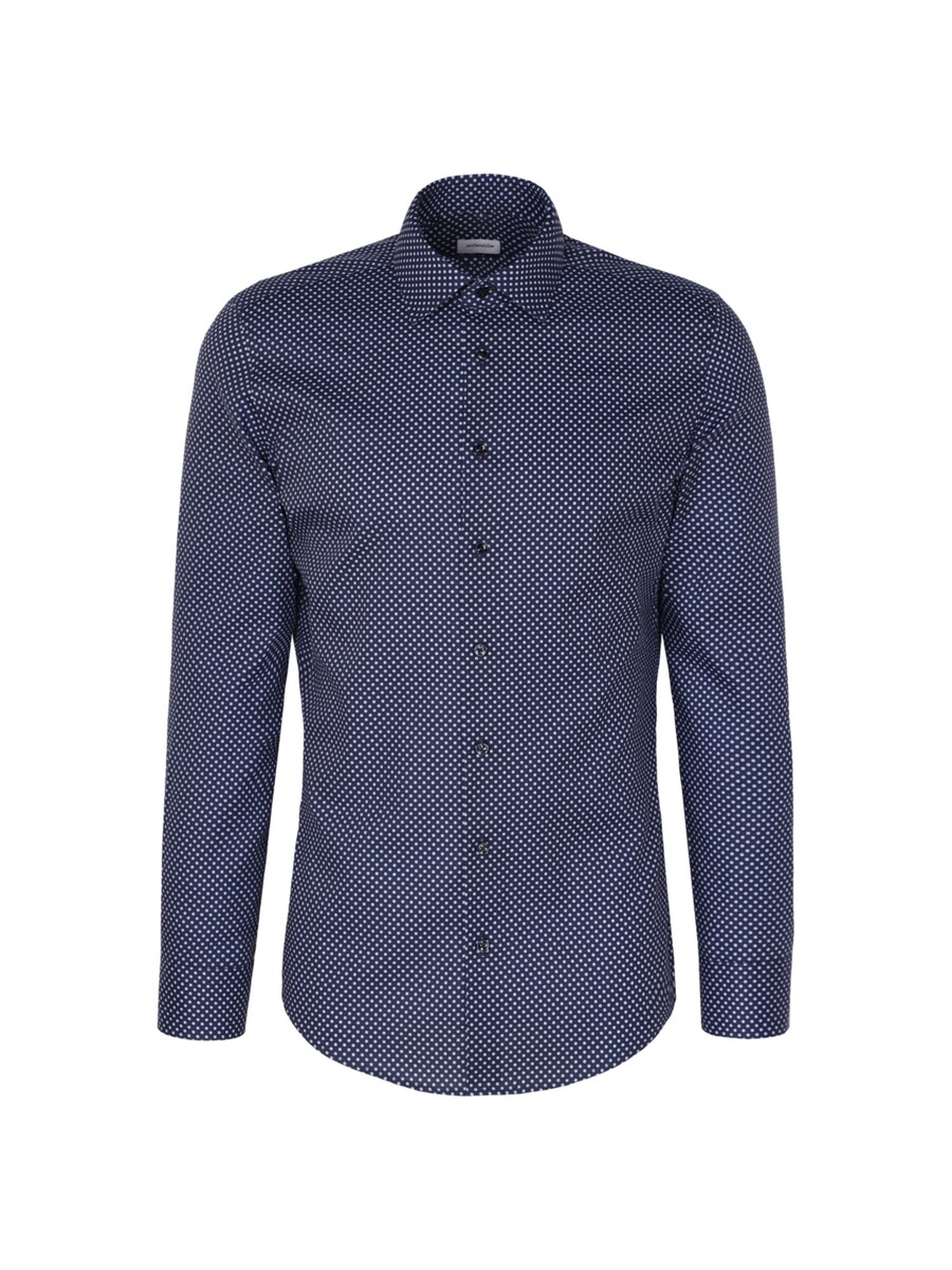 

Рубашка делового кроя Slim Fit SEIDENSTICKER, темно-синий