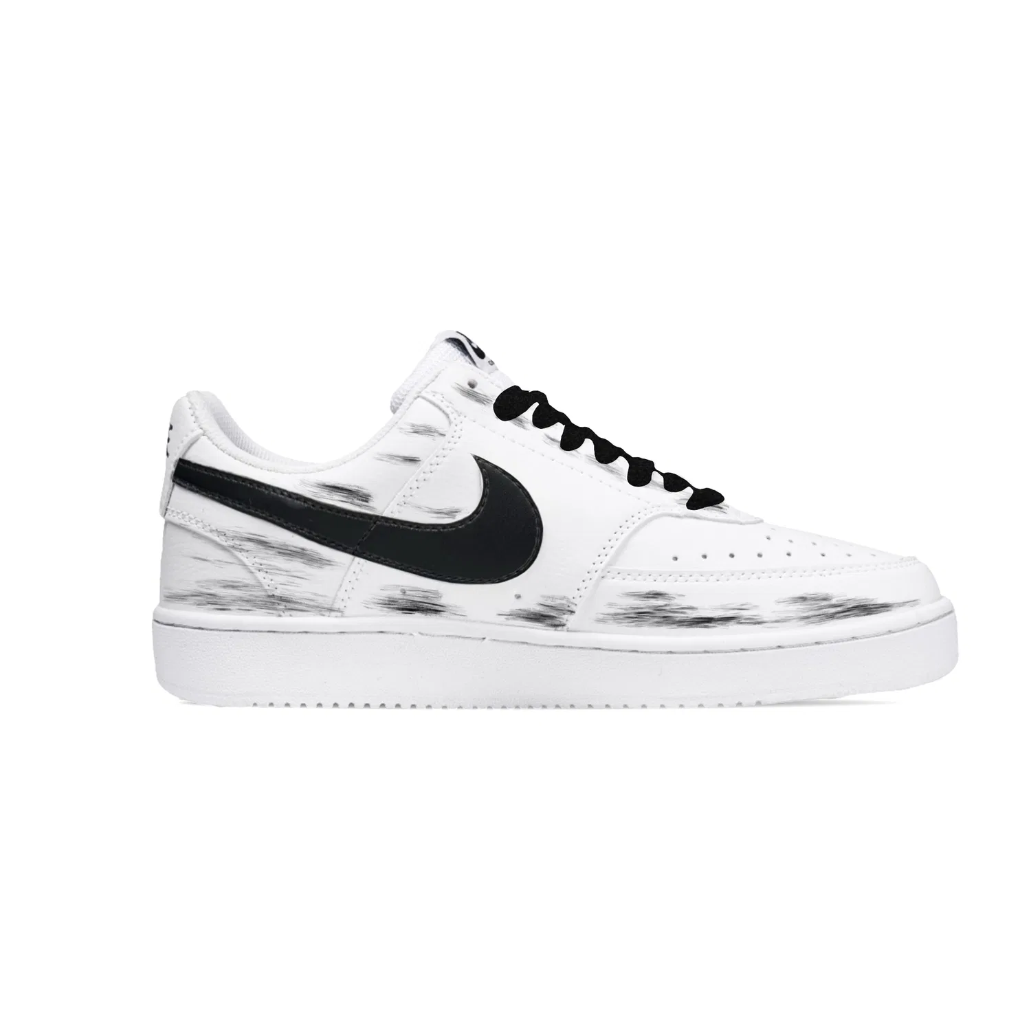 Кроссовки Nike Court Vision 1 Low Black White — фото 3