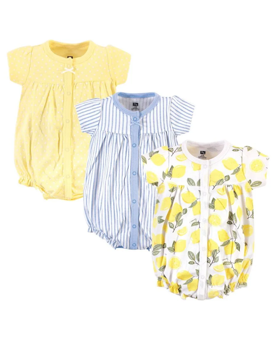 Хлопковые комбинезоны Hudson Baby, Lemon