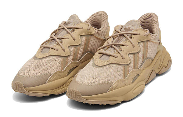 Кроссовки оригиналы ozweego Adidas, бежевый — фото 2
