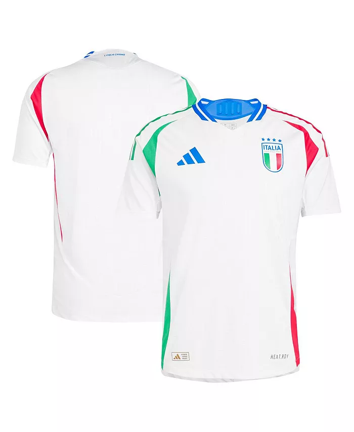 

Мужская футболка сборной Италии 2024 года Authentic Jersey adidas, белый