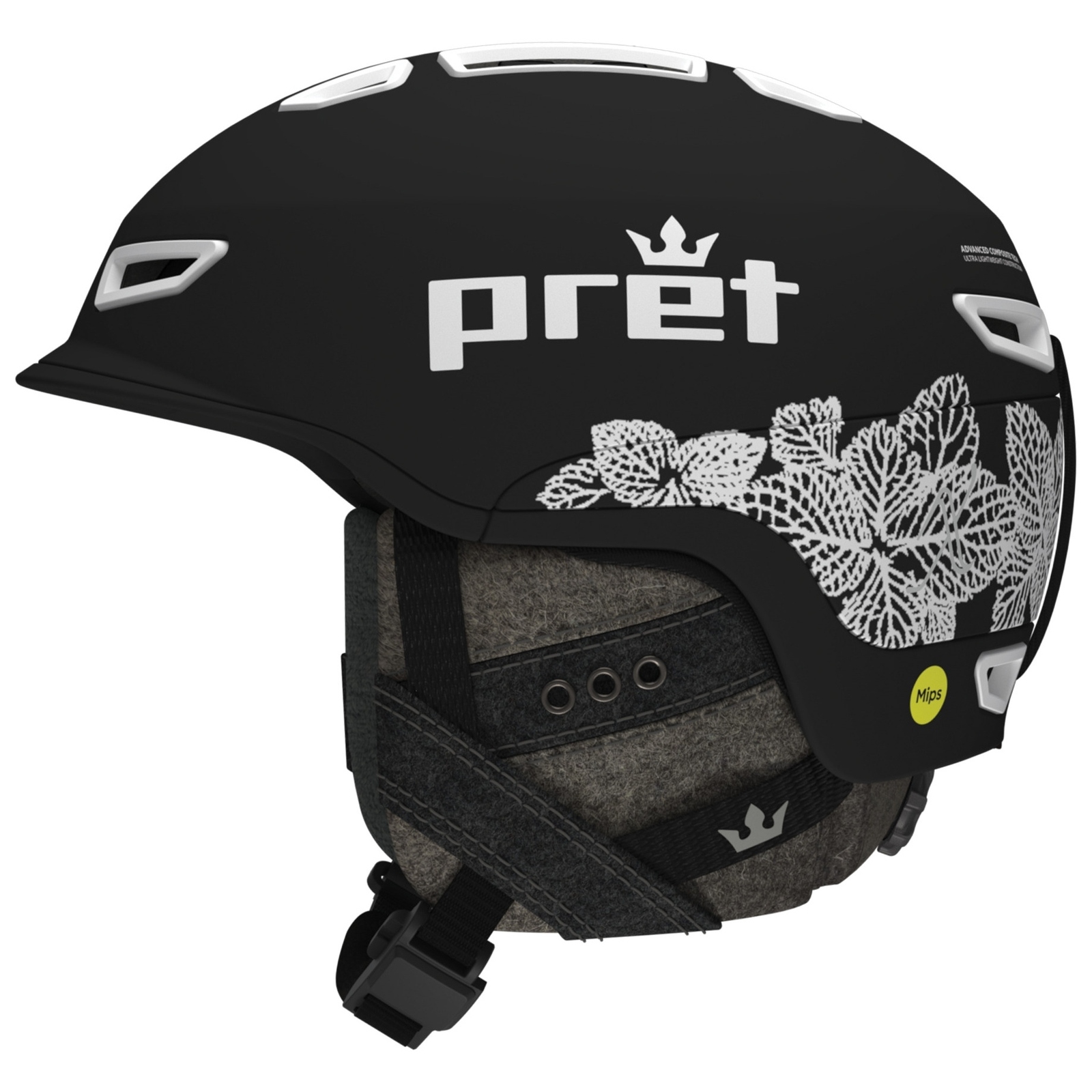 

Женский шлем Pret Vision X, черный